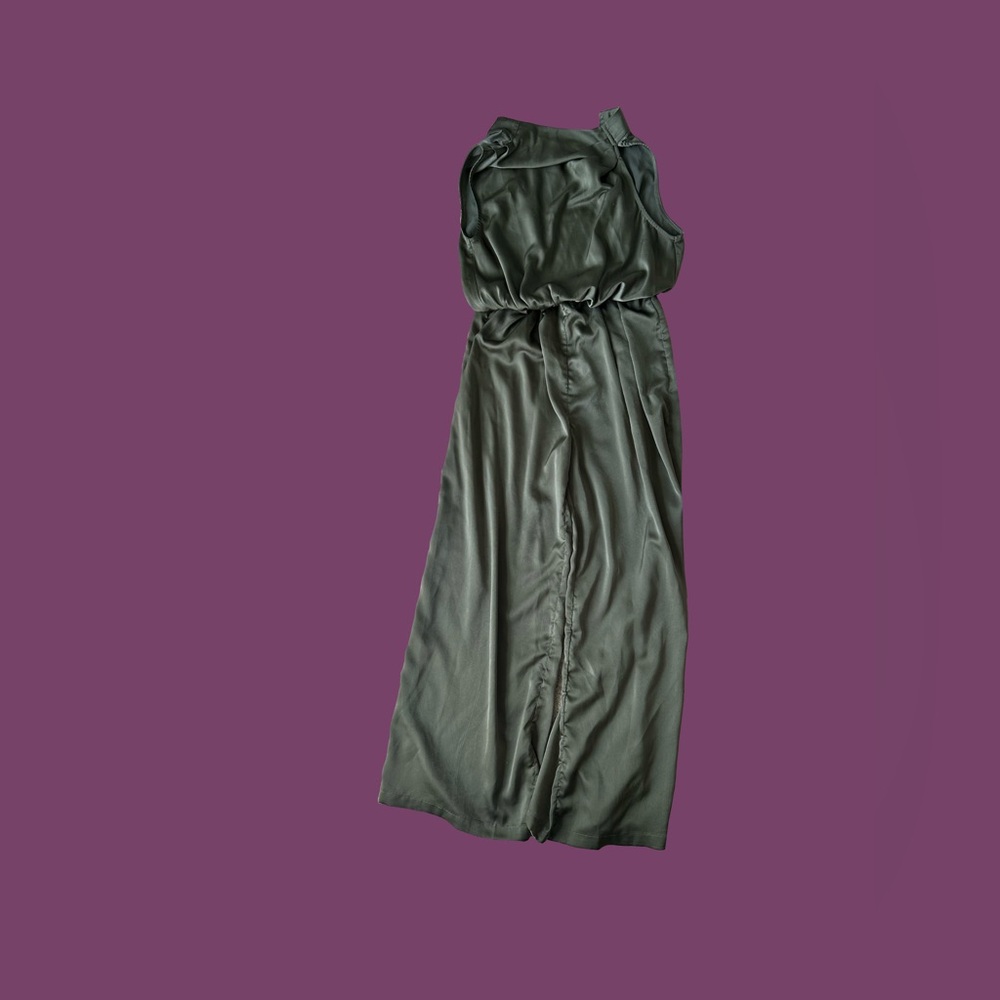 Cider Olive Green Jumpsuit